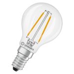 Ledvance Classic LED E14 Pera Filamento Chiara 1.8W 250lm - 827 Bianco Molto Caldo | Sostitutiva 25W