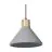 Ledvance Decor Cemento/Acciaio/Legna Luce Pendente 220 Scuro Grigio | Adatto per E27