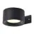 D'Lite Luce Da Parete Lucia Nero 1.5W - 830 Luce Calda -  | IP54 - Solar Batteria - Sensore Di Luce