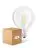 Confezione Multipack 4x Osram SuperStar LED E27 Globe 125mm Filamento Chiara 7W 806lm - 822-827 Dim To Warm | Dimmerabile - Sostitutiva 60W