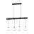 Eglo Luce Pendente Townshend 8 Acciaio Legna Nero | IP20 - Adatto per 4x E27 