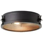 Brilliant Zois Luce da soffitto Metallo Nero | 340mm - Adatto per 2x E27