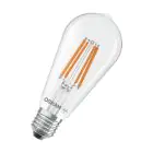 Osram LED Lamps E27 Edison Filamento Chiara 2.2W 470lm - 827 Bianco Molto Caldo | Sostitutiva 40W